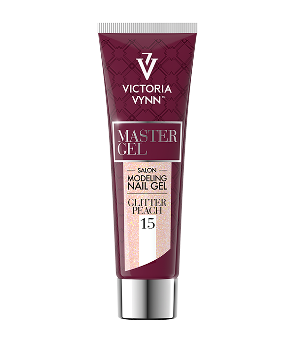 Victoria Vynn Master Gel (Polygel) Glitter Peach 15 60g&nbsp;