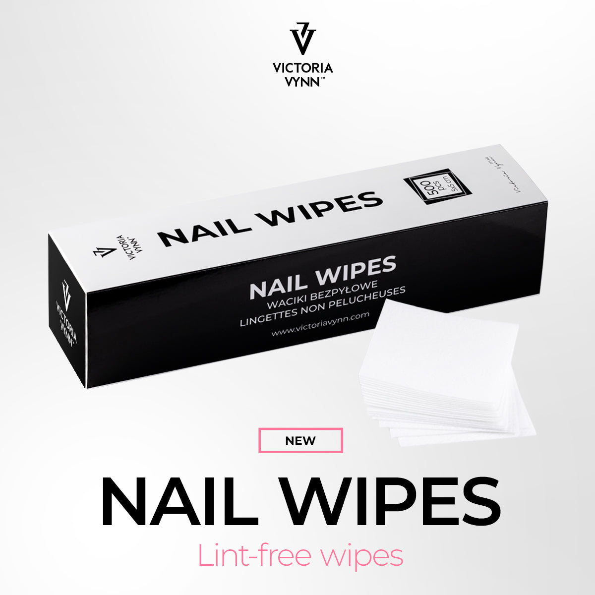 500 Pcs Lint Free Nail Wipes