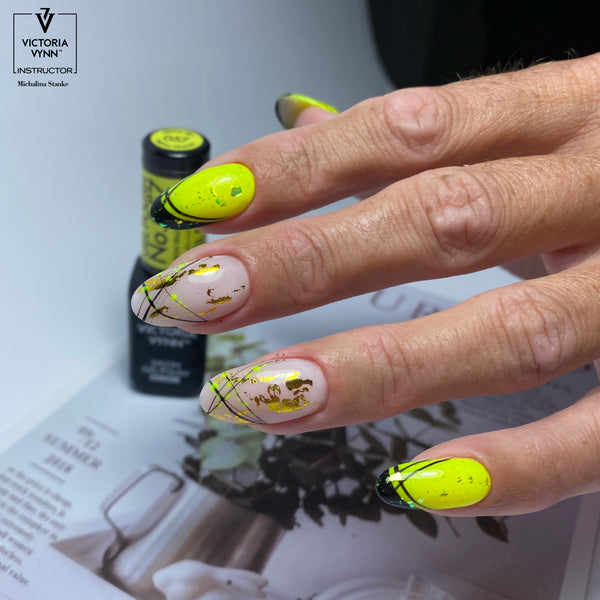 Gel Polish Color Neon Yellow 057 8ml Victoria Vynn Northern Ireland UK