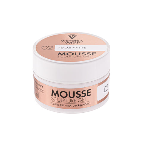 MOUSSE SCULPTURE GEL 02 POLAR WHITE 15ml / 50ml