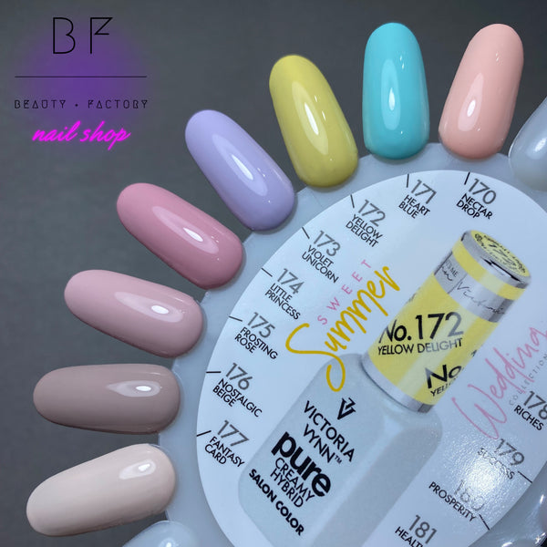 sweet summer collection swatches Victoria VynnNectar Drop 170 gel polish nude color from summer collection Victoria Vynn shop in UK Northern Ireland