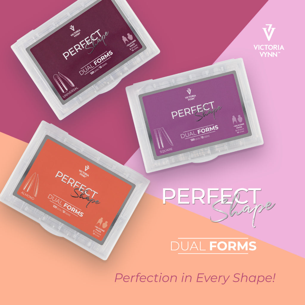 Victoria Vynn PERFECT SHAPE DUAL FORMS Square, 120 pcsVictoria Vynn PERFECT SHAPE DUAL FORMS Almond, 120 pcs