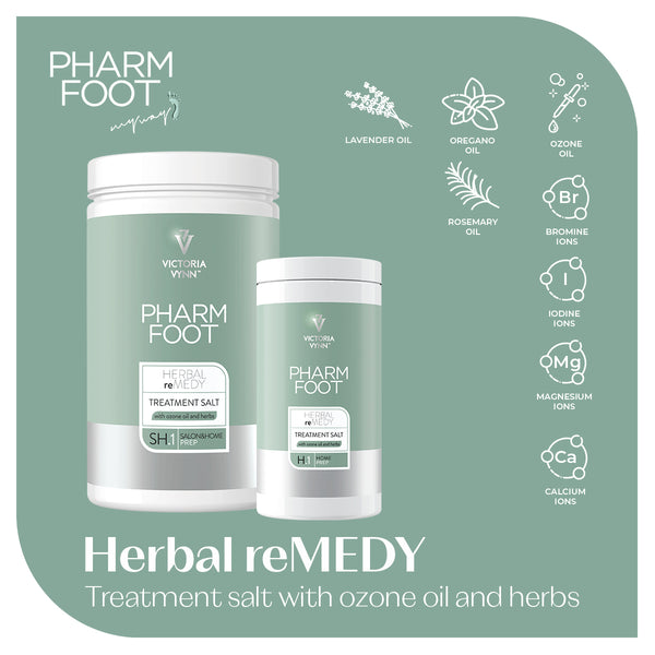 Pharm Foot - Herbal reMEDY  TREATMENT SALT with ozone oil and herbs shop Northern Ireland