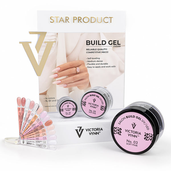 Build Gel UV/LED 07 Light Pink Rose 15ml/ 50ml / 200ml