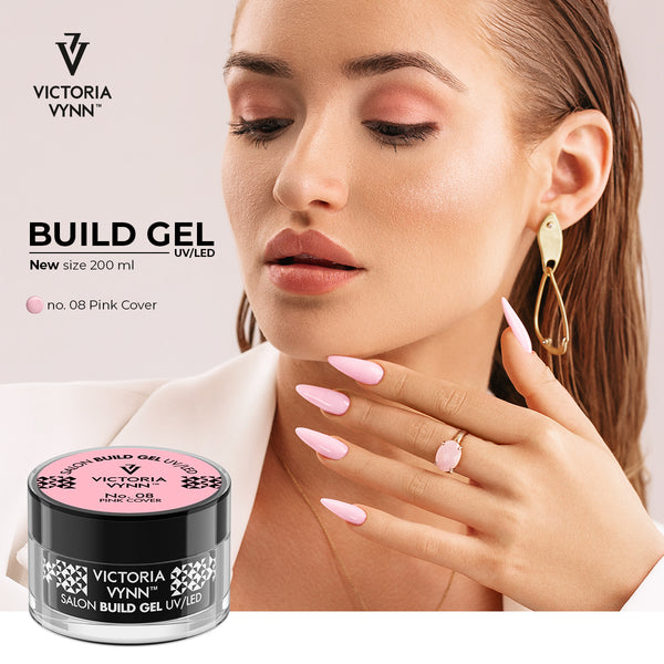 Build Gel UV/LED 08 Cover Pink 15ml/ 50ml