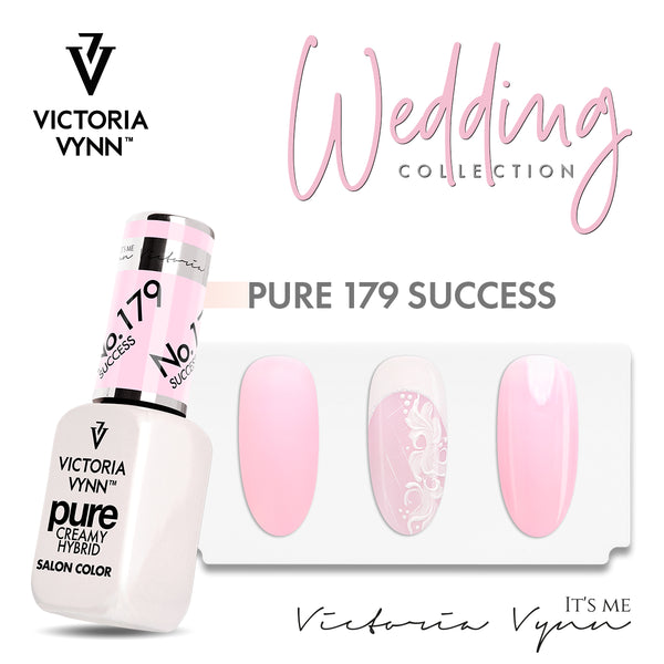 Victoria Vynn Pure Creamy Hybrid Success 179 8ml pink gel polish UK Northern Ireland shop