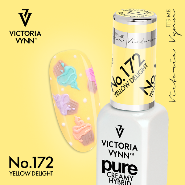 Victoria Vynn Pure Creamy Hybrid Yellow Delight 172 8ml shop UK Northern Ireland 