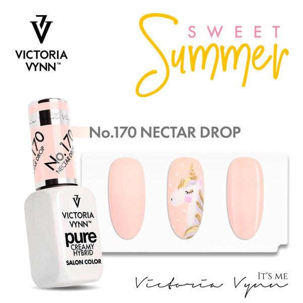 Nectar Drop 170 gel polish nude color from summer collection Victoria Vynn shop in UK Northern Ireland