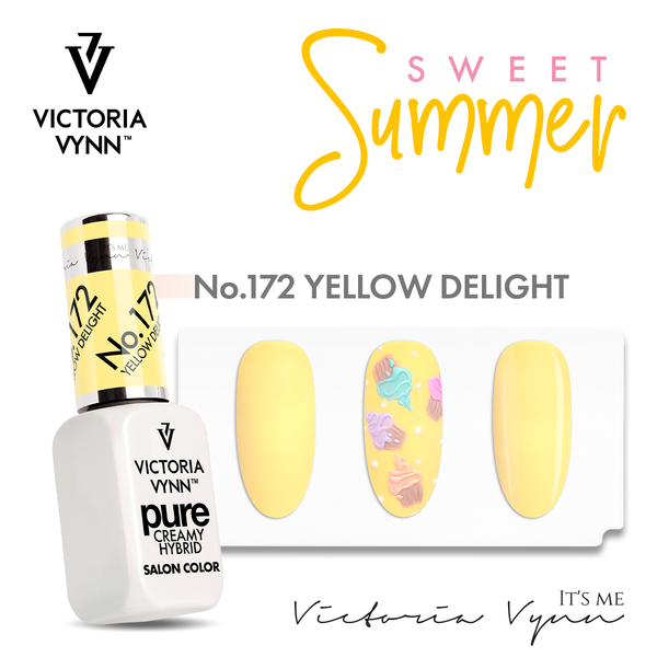 Victoria Vynn Pure Creamy Hybrid Yellow Delight 172 8ml shop UK Northern Ireland 