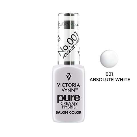 Gel Polish Pure Creamy Hybrid No. 001 Absolute White Victoria Vynn