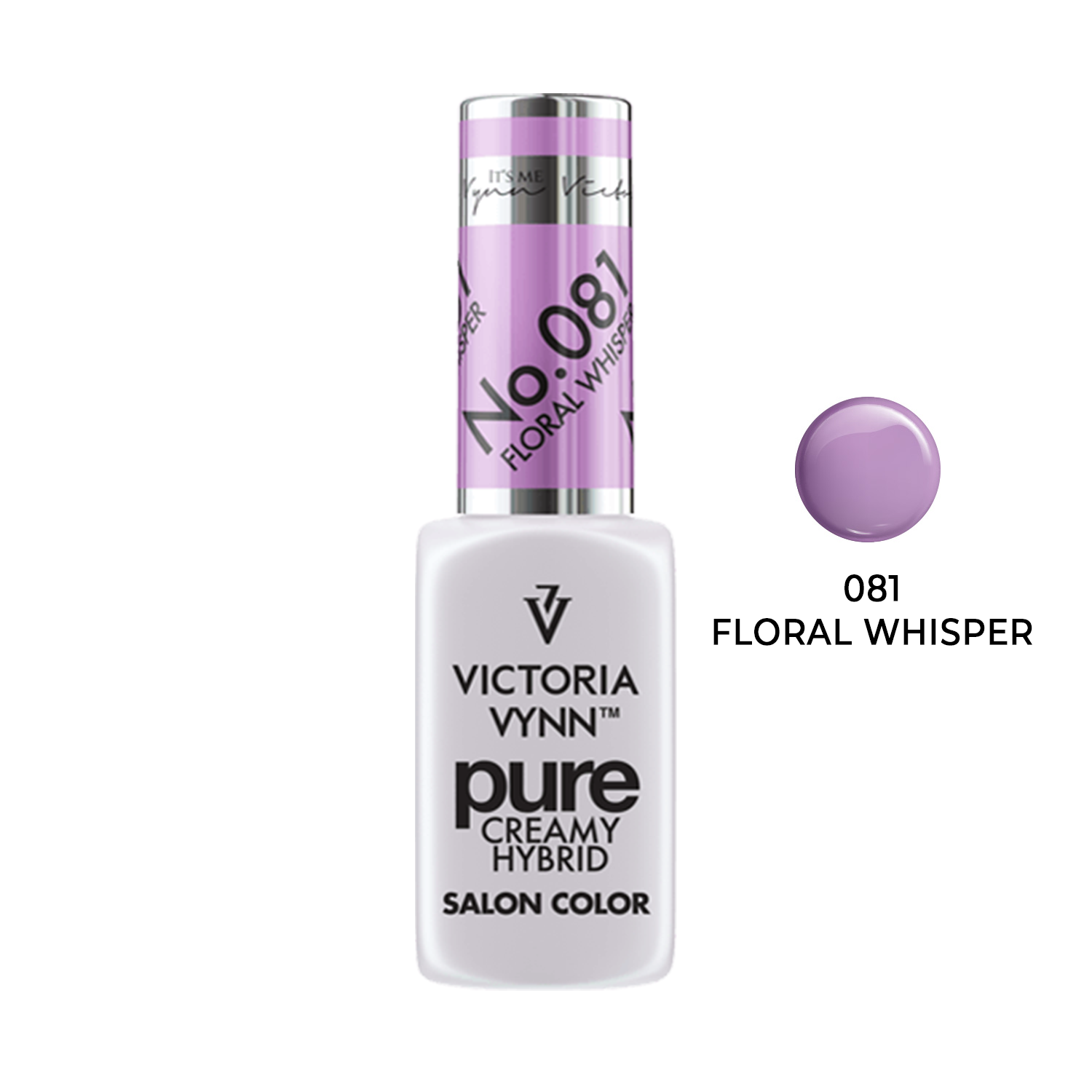Pure Creamy Hybrid Floral Whisper 081 8ml Victoria Vynn gel polish