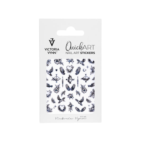 QUICK ART 01, medium nail art stickers Victoria Vynn