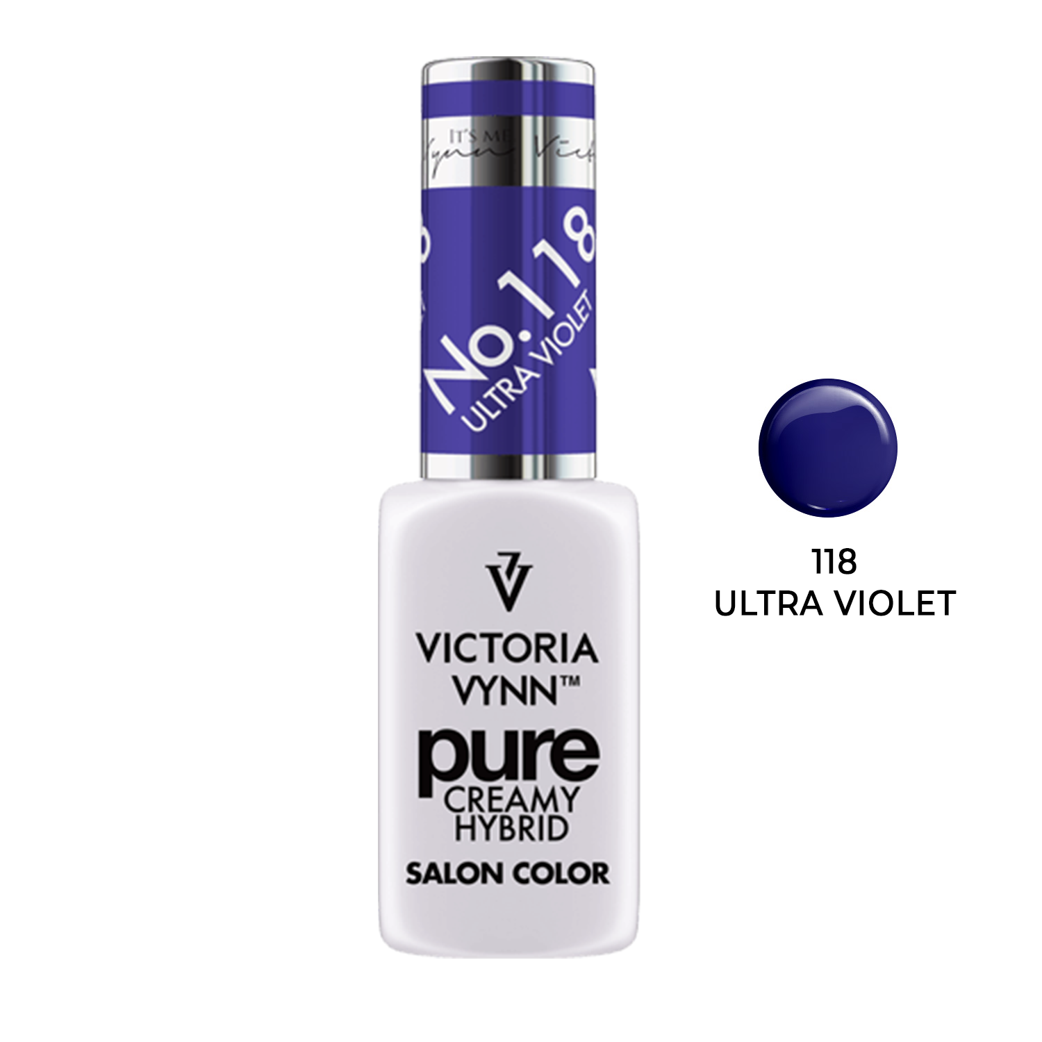 Pure Creamy Hybrid Ultra Violet 118 8ml