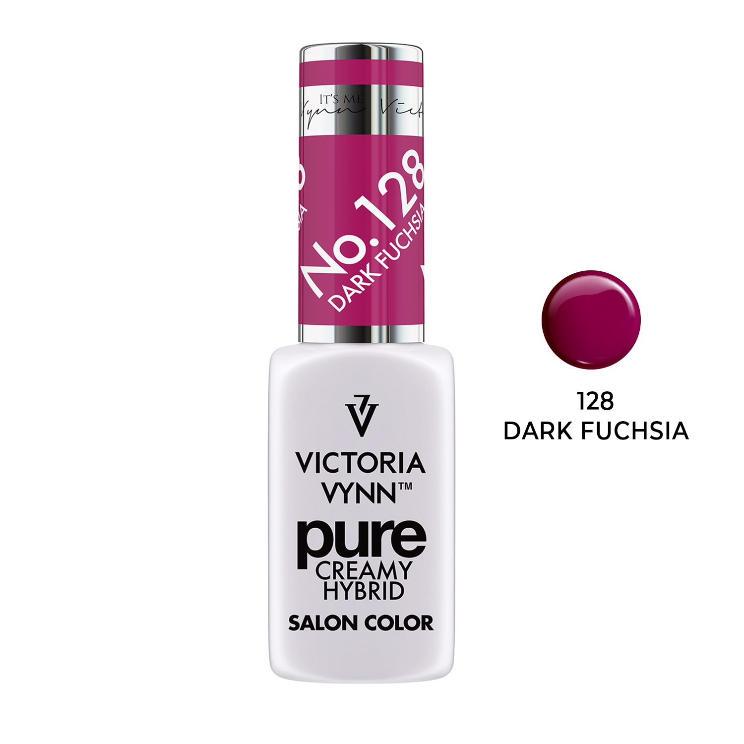 Pure Creamy Hybrid Dark Fuchsia 128 8ml