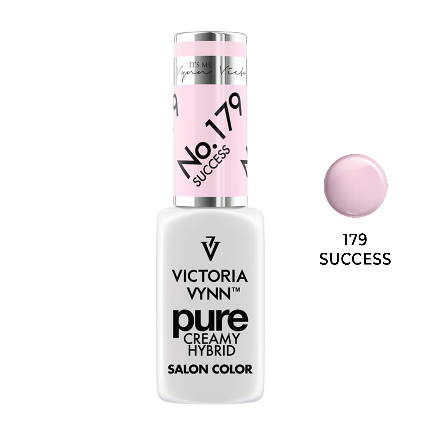Victoria Vynn Pure Creamy Hybrid Success 179 8ml pink gel polish UK Northern Ireland shop