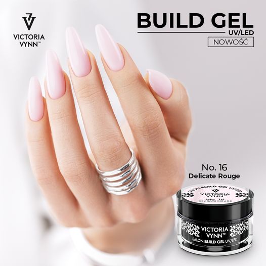 Build Gel UV/LED 016 Delicate Rouge 15ml/ 50ml  Victoria Vynn
