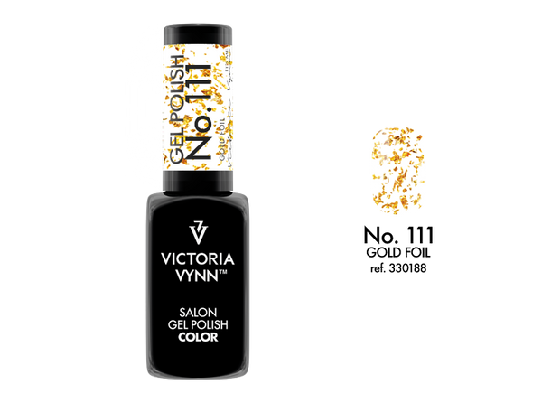 Gel Polish Color Gold Foil 111 8ml Victoria Vynn UK Northern Ireland