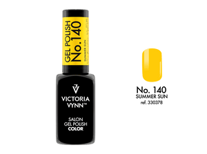 Gel Polish No. 140 Summer Sun Victoria Vynn shop UK Northern Ireland yellow 