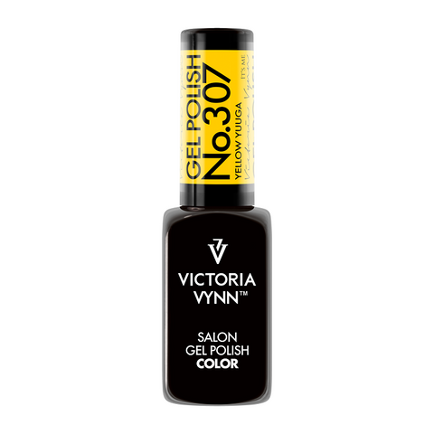 GEL POLISH 307 Yellow Yuuga Victoria Vynn glowing in the dark