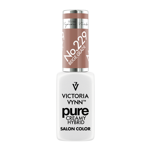 Pure Creamy Hybrid 229 Beige Glade 8ml Victoria Vynn autumn gel polish