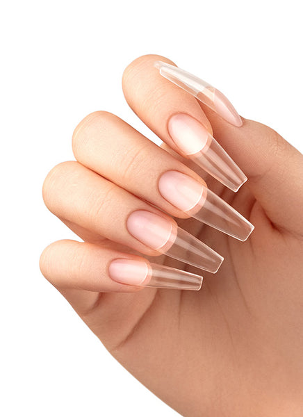 Victoria Vynn SOFT GEL TIPS Set with Long Coffin tips
