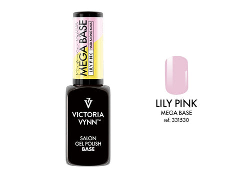 Gel Polish Mega Base Lily Pink 8ml Victoria Vynn base for nails