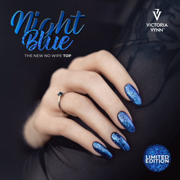 Gel Polish Top Blue Night no wipe 8ml  Victtoria Vynn