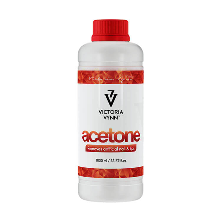 Victoria Vynn Acetone 1000ml Removes artificial nails and tips, nail varnish removal 