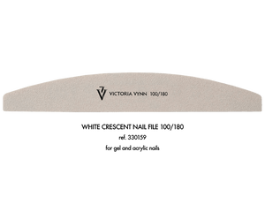 Victoria Vynn White crescent nail file 100/180