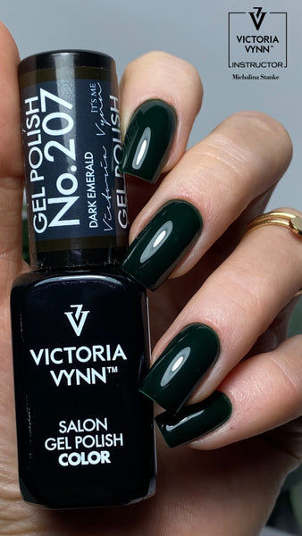 207 Dark Emerald Victoria Vynn gel polish green