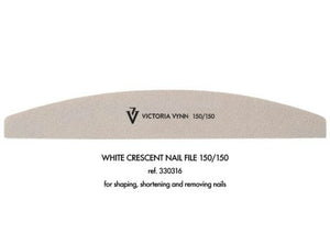 Victoria Vynn White crescent nail file 150/150