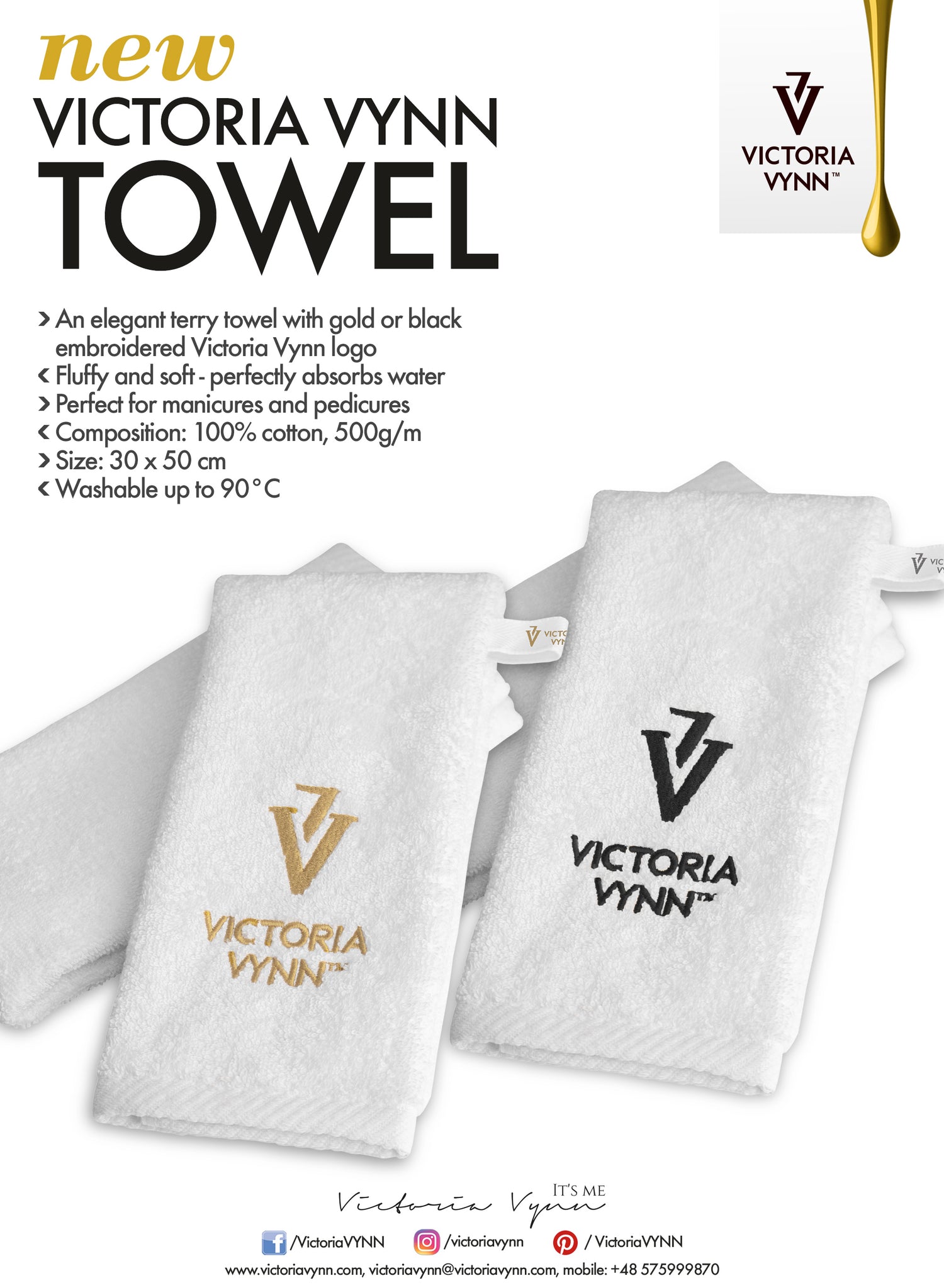 Victoria Vynn towel