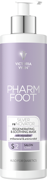 pharm foot victoria vynn SILVER reNOVATOR - REGENERATING & SOOTHING  MASK WITH MICROSILVER 